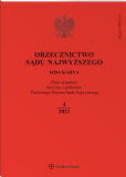 Orzecznictwo Sądu Najwyższego. Izba Karna Orzecznictwo Sądu Najwyższego. Izba Karna