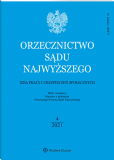 Orzecznictwo Sądu Najwyższego. Izba Pracy i Ubezpieczeń Społecznych Orzecznictwo Sądu Najwyższego. Izba Pracy i Ubezpieczeń Społecznych