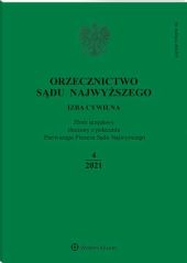 Orzecznictwo Sądu Najwyższego. Izba Cywilna Orzecznictwo Sądu Najwyższego. Izba Cywilna