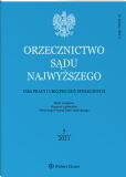Orzecznictwo Sądu Najwyższego. Izba Pracy i Ubezpieczeń Społecznych Orzecznictwo Sądu Najwyższego. Izba Pracy i Ubezpieczeń Społecznych