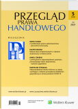 Przegląd Prawa Handlowego Przegląd Prawa Handlowego