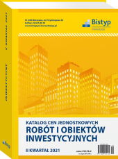 Katalog cen jednostkowych robót i obiektów INWESTYCYJNYCH Katalog cen jednostkowych robót i obiektów INWESTYCYJNYCH