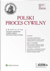 Polski Proces Cywilny Polski Proces Cywilny