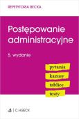 Postępowanie administracyjne Pytania Kazusy TabliceTesty Postępowanie administracyjne Pytania Kazusy TabliceTesty