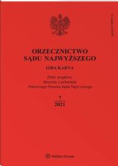 Orzecznictwo Sądu Najwyższego. Izba Karna Orzecznictwo Sądu Najwyższego. Izba Karna