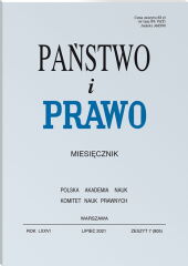 Państwo i Prawo Państwo i Prawo