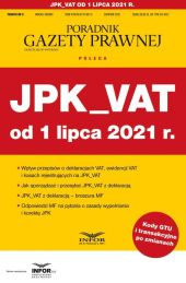 JPK_VAT od 1 lipca 2021 JPK_VAT od 1 lipca 2021