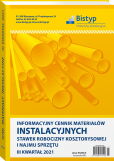 Informacyjny cennik MATERIAŁÓW INSTALACYJNYCH, stawek robocizny kosztorysowej i najmu sprzętu Informacyjny cennik MATERIAŁÓW INSTALACYJNYCH, stawek robocizny kosztorysowej i najmu sprzętu