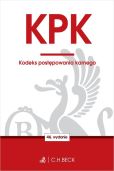 KPK Kodeks postępowania karnego KPK Kodeks postępowania karnego