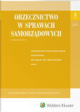 Orzecznictwo w Sprawach Samorządowych Orzecznictwo w Sprawach Samorządowych