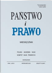 Państwo i Prawo Państwo i Prawo