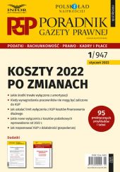 Koszty 2022 po zmianach Koszty 2022 po zmianach