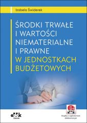 Środki trwałe i wartości niematerialne i prawne w jednostkach budżetowych Środki trwałe i wartości niematerialne i prawne w jednostkach budżetowych