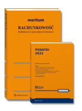 PAKIET: MERITUM Rachunkowość. Rachunkowość i sprawozdawczość finansowa + Podatki 2022 PAKIET: MERITUM Rachunkowość. Rachunkowość i sprawozdawczość finansowa + Podatki 2022