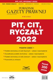 Pit Cit Ryczałt 2022 Pit Cit Ryczałt 2022