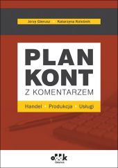 Plan kont z komentarzem Plan kont z komentarzem