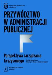 Przywództwo w administracji publicznej Przywództwo w administracji publicznej