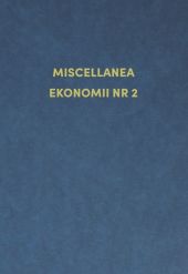 Miscellanea ekonomii nr 2 Miscellanea ekonomii nr 2