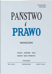 Państwo i Prawo Państwo i Prawo