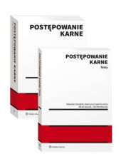 PAKIET: Postępowanie karne + Postępowanie karne. Testy PAKIET: Postępowanie karne + Postępowanie karne. Testy