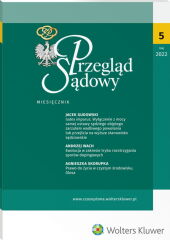 Przegląd Sądowy Przegląd Sądowy