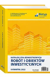 Katalog cen jednostkowych robót i obiektów INWESTYCYJNYCH Katalog cen jednostkowych robót i obiektów INWESTYCYJNYCH