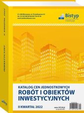 Katalog cen jednostkowych robót i obiektów INWESTYCYJNYCH Katalog cen jednostkowych robót i obiektów INWESTYCYJNYCH