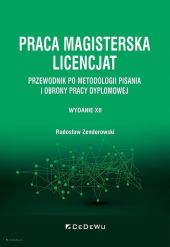 Praca magisterska Licencjat Praca magisterska Licencjat