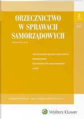 Orzecznictwo w Sprawach Samorządowych Orzecznictwo w Sprawach Samorządowych