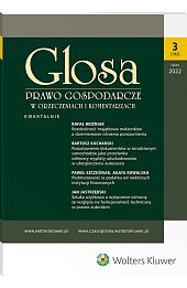 Glosa - Prawo Gospodarcze w Orzeczeniach i Komentarzach Glosa - Prawo Gospodarcze w Orzeczeniach i Komentarzach