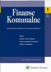 Finanse Komunalne Finanse Komunalne