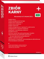 Kodeks karny. Kodeks postępowania karnego. Kodeks karny wykonawczy. Kodeks karny skarbowy. Kodeks wykroczeń. Kodeks postępowania w sprawach o wykroczenia. Postępowanie w sprawach nieletnich. Świadek koronny Kodeks karny. Kodeks postępowania karnego. Kodeks karny wykonawczy. Kodeks karny skarbowy. Kodeks wykroczeń. Kodeks postępowania w sprawach o wykroczenia. Postępowanie w sprawach nieletnich. Świadek koronny