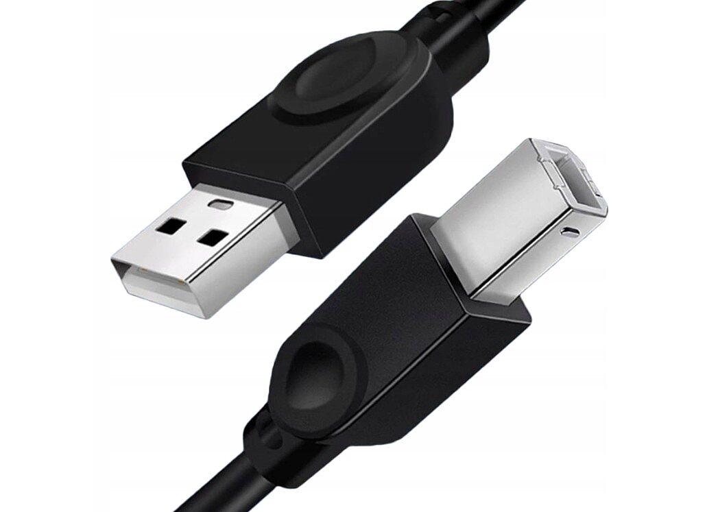 Kabel USB A-B 5 metrów do drukarki Bixolon – stabilne połączenie eliminuje problemy z transmisją danych i przerywaniem wydruku