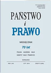 Państwo i Prawo Andrzej Wróbel Państwo i Prawo Andrzej Wróbel