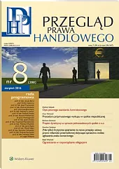 Przegląd Prawa Handlowego  Przegląd Prawa Handlowego