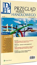 Przegląd Prawa Handlowego  Przegląd Prawa Handlowego