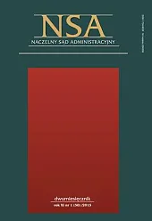 Zeszyty Naukowe Sądownictwa Administracyjnego 