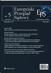 Europejski Przegląd Sądowy 