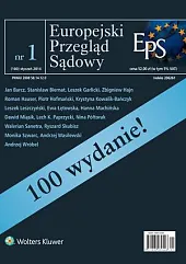 Europejski Przegląd Sądowy 