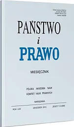 Państwo i Prawo Andrzej Wróbel Państwo i Prawo Andrzej Wróbel
