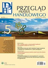 Przegląd Prawa Handlowego  Przegląd Prawa Handlowego