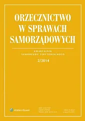 Orzecznictwo w Sprawach Samorządowych  Orzecznictwo w Sprawach Samorządowych