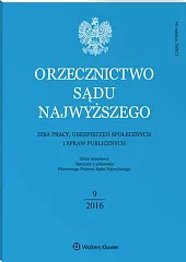 Orzecznictwo Sądu Najwyższego. Izba Pracy i,  Orzecznictwo Sądu Najwyższego. Izba Pracy i,