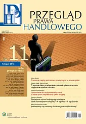 Przegląd Prawa Handlowego 