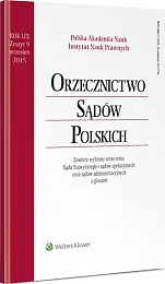 Orzecznictwo Sądów Polskich 