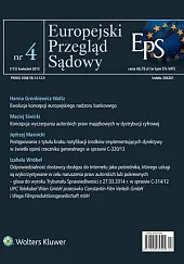 Europejski Przegląd Sądowy 