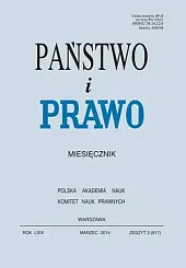 Państwo i Prawo Andrzej Wróbel Państwo i Prawo Andrzej Wróbel
