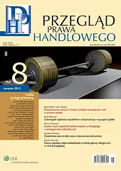 Przegląd Prawa Handlowego  Przegląd Prawa Handlowego