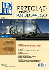Przegląd Prawa Handlowego 