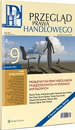 Przegląd Prawa Handlowego  Przegląd Prawa Handlowego